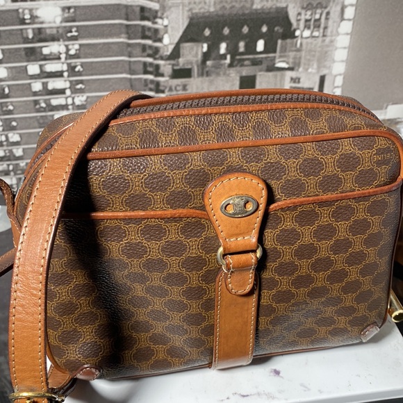 Authentic CELINE Macadam Crossbody Bag - Picture 5 of 17